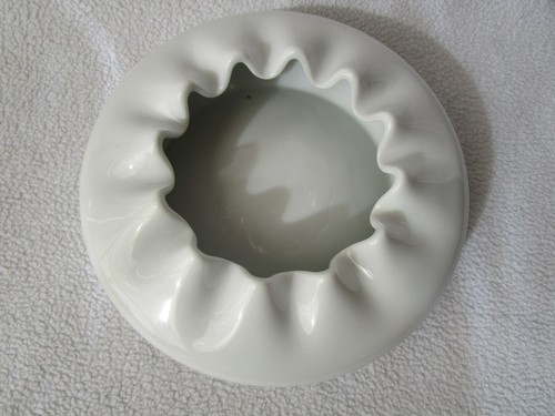 Aschenbecher Rosenthal Studio Linie Porzellan weiß Design Platt&Young signiert - Picture 2 of 6