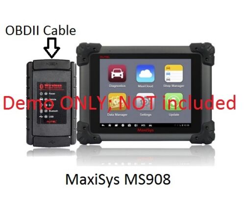 OBDII Cable Compatible with Autel MaxiSys MS905 MS908 & MY908 Wireless Interface - Picture 5 of 10