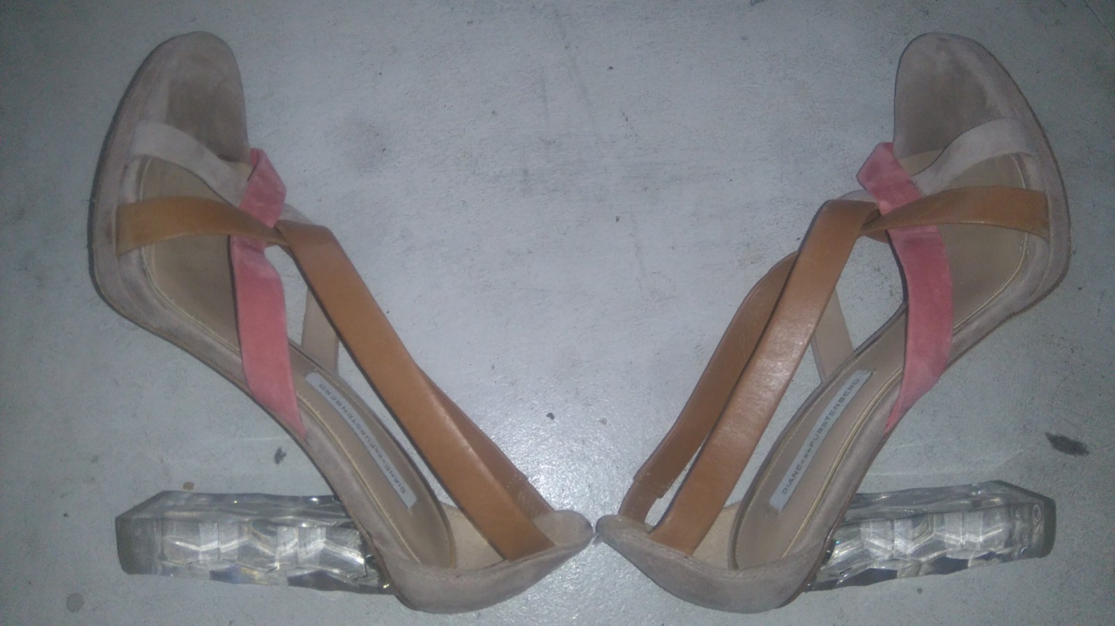 Diane Von Furstenberg Ibiza fugitivo Lucite Correas Correas Correas Tacón Talla 5 37 Beige 691a2b Diane Von Furstenberg Ibiza fugitivo Lucite Correas Correas Correas Tacón Talla 5 37 Beige 691a2b