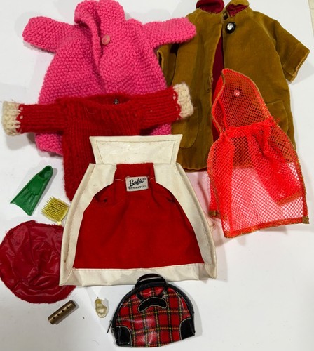 Barbie 1958 Puppe & Koffer Mattel Vintage Fashion Queen Barbie mit Perücken & Zubehör - Bild 7 von 14