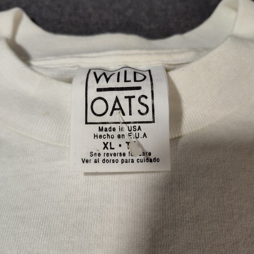 Vtg Volkswagen Parody Funny T Shirt Far From Poopen Wild Oats 90s XL Rare - Picture 7 of 10