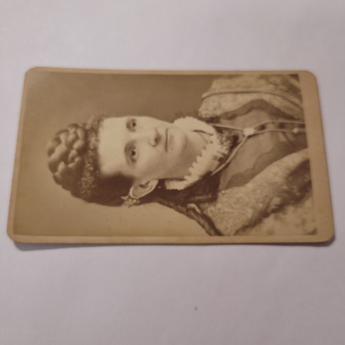 Tarjeta de gabinete retrato niña mujer esposa J F Kenniston & Co Fitchburg MA circa 1906 - Imagen 7 de 7