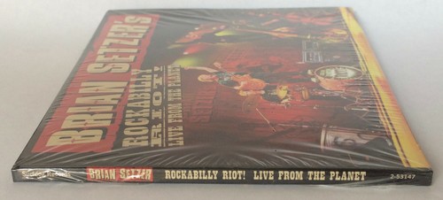 BRIAN SETZER Rockabilly Riot! Live From The Planet [CD] NEW, Stray Cat Slim Jim - Picture 3 of 5