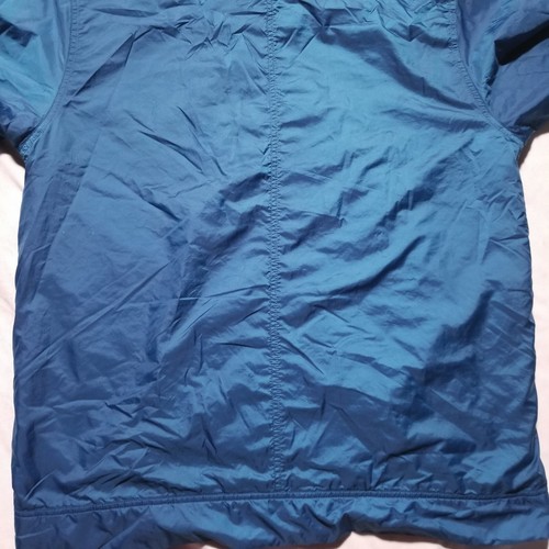 Chaqueta acolchada Patagonia para hombre grande azul con capucha micro Primaloft senderismo cálida luz - Imagen 14 de 14