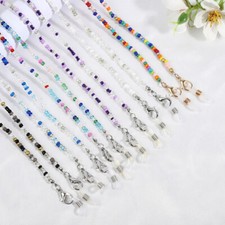 Glasses Neck Chain Rope Lanyard Beaded Sunglasses Reading Cord Strap Necklace US