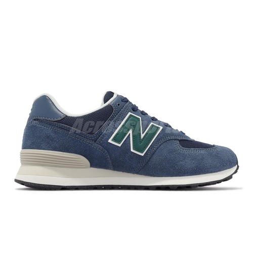 New Balance 574 NB Blue Green Men Unisex Casual LifeStlye Shoes U574SNG-D - Picture 3 of 8
