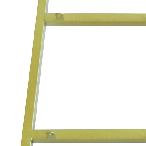 Soporte de estante flotante de madera montado en la pared unidad de estante de exhibición de almacenamiento dorado - Imagen 8 de 22