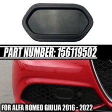 156119502 Grille ACC Bumper Sensor Radar Cover Fits 2016-2023 Alfa Romeo Giulia