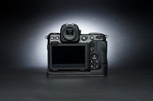Funda protectora de cuero genuino con media cámara para Nikon Z8 - Imagen 8 de 37