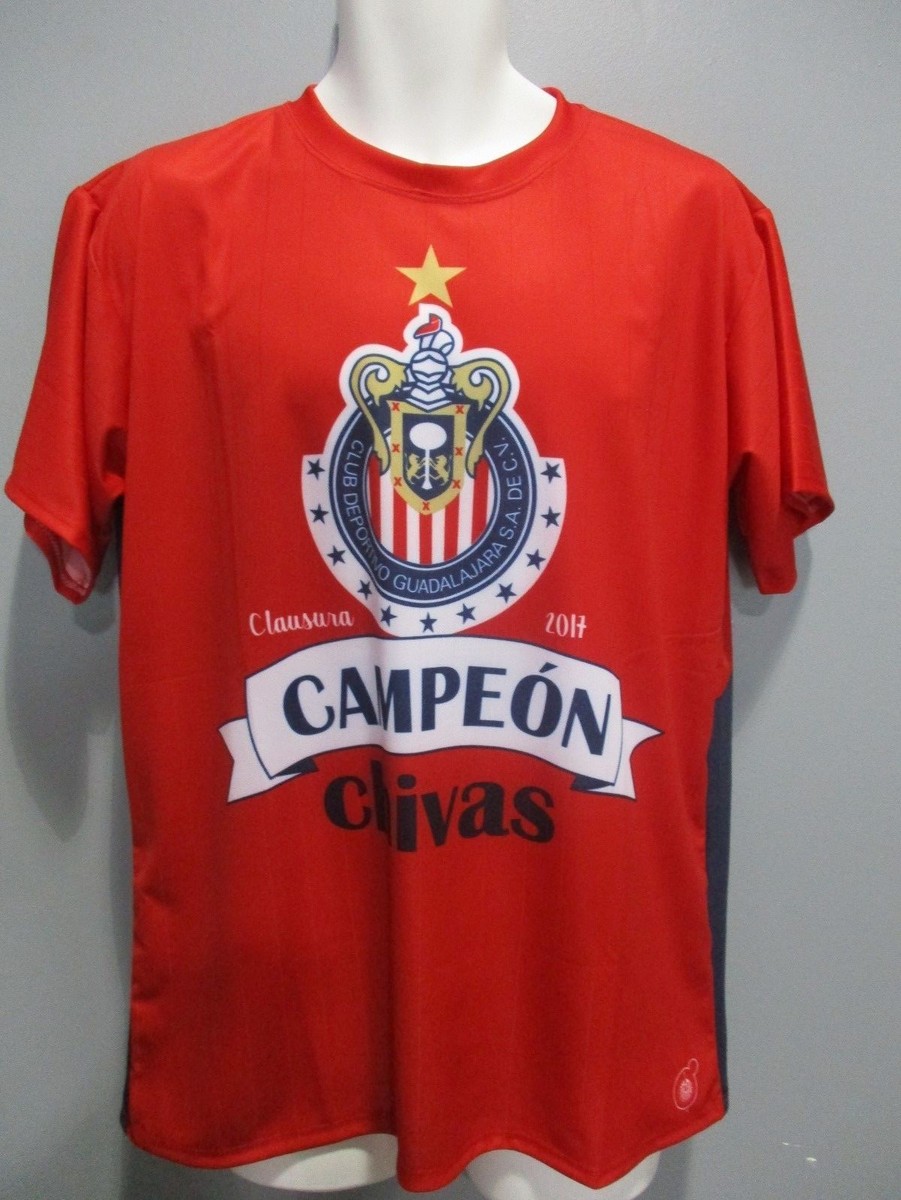 club chivas guadalajara RED CAMPEONES CLAUSURA 2017 seleccion mexicana eBay