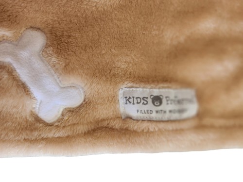 Kids Preferred Baby Lovey Security Blanket Tan Brown Puppy Dog Bone Plush - Bild 3 von 4