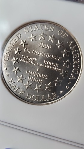 2001 P Capitol Visitor Center Commemorative 50c Half Dollar NGC MS70 - Picture 4 of 4