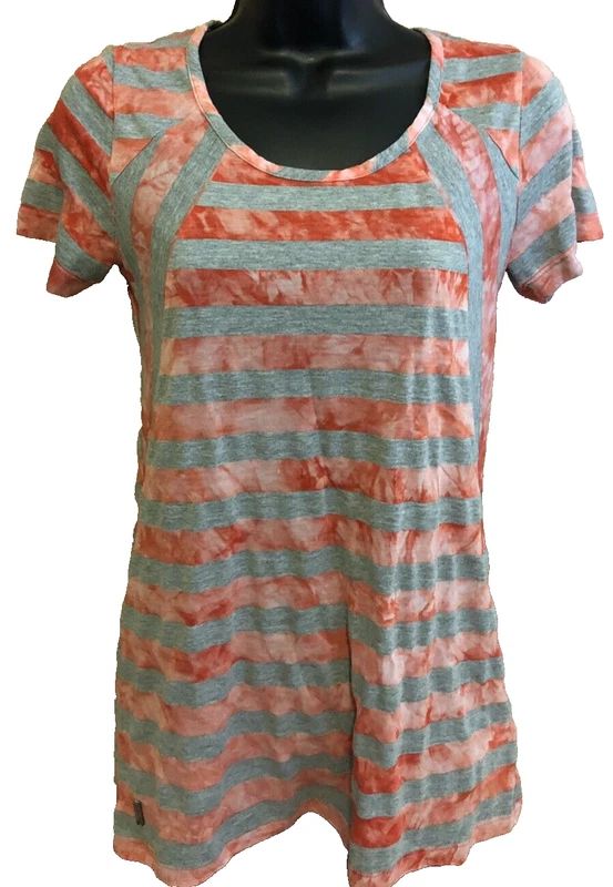 lole short sleeve striped blouse casual s/s shirt
