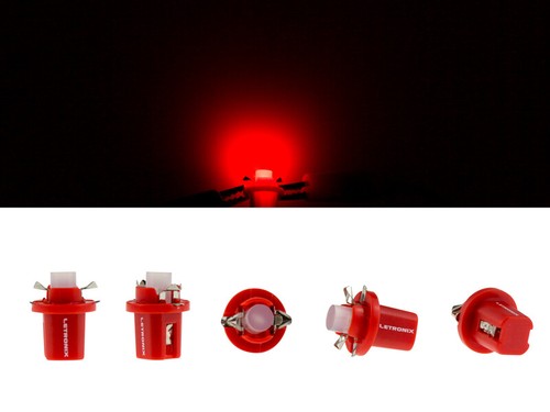 LETRONIX LED Leuchtmittel 5mm LED Diffus B8,5D Sockel Instrumentenbeleuchtung - Picture 3 of 6