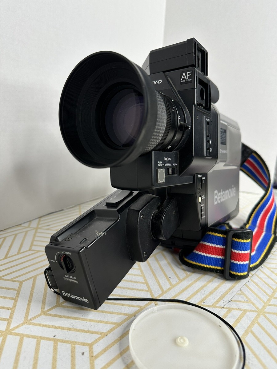 SANYO Betamovie ビデオカメラ本体 betamovie ベータビデオカメラ サンヨー 昭和レトロ ハード