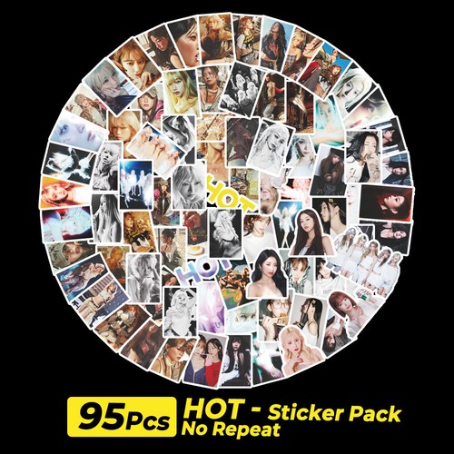 Pegatinas adhesivas para fotos Kpop EXO NCT127 Stray Kids ZB1 Seventeen hágalo usted mismo - Imagen 70 de 76