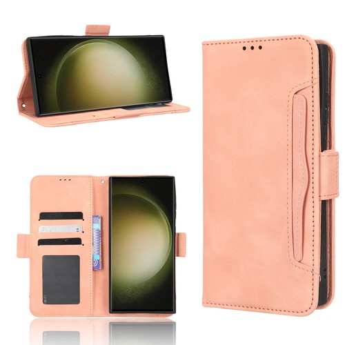 For Samsung Galaxy S23 S22 S21 Ultra Note20 Leather Flip Case + Screen Protector - Picture 14 of 31