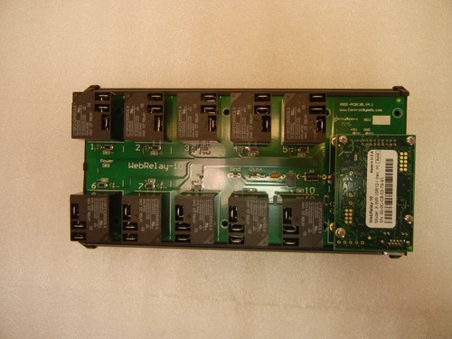 Web Relay, 10-SPDT Relay Out - Picture 1 of 2