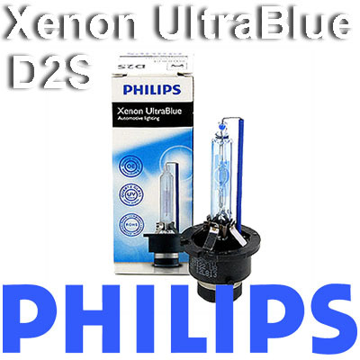 2 x PHILIPS D2s Xenon HID UltraBlue 6000K ULTRA BLUE BRENNER GLÜHLAMPE MERCEDES - Bild 2 von 4