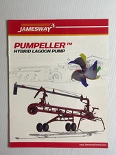 Jamesway Pumpeller Lagoon Pump Sales Brochure 2000s (Showroom Sales Book)