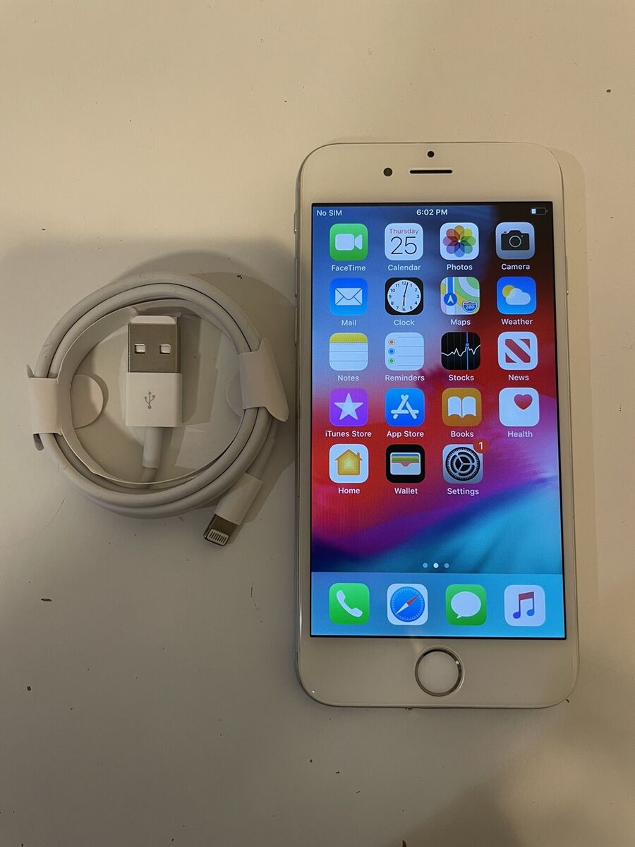 Apple iPhone 6 - 128GB - Silver (Unlocked) A1549 (GSM Apple iPhone 6 - 128GB - Silver (Unlocked) A1549 (GSM