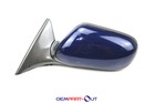 97-06 Jaguar XK8 XKR X100 Side Rear View Door Mirror Left Driver JHM Blue 9 wire