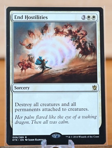 Magic: The Gathering: End Hostilities - 008/269 - Non-Foil - Khans of Tarkir -NM - Picture 3 of 8