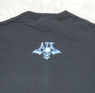 Vtg Avenged Sevenfold A7X Darkness Coats Us Cinder Block T