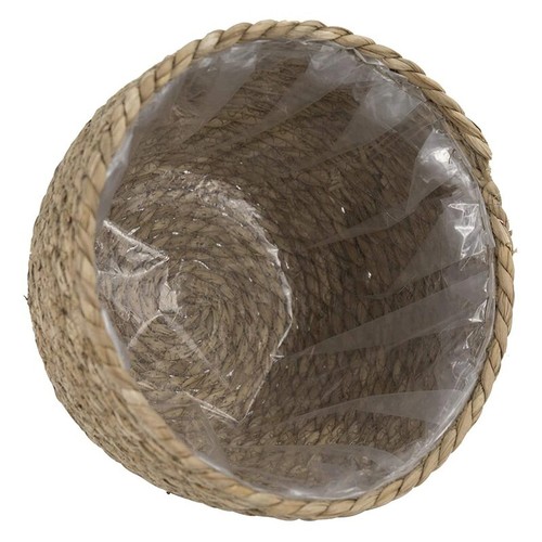 handmade Flower Plant Basket Storage Bakset Hand Woven Indoor Outdoor Flower Pot - 第 2/4 張圖片