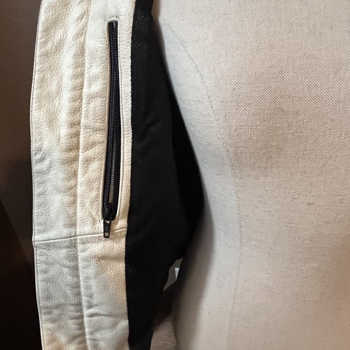 Harley Davidson Damen M Rapid City Racing farbblockierte Lederjacke 97158-03VW - Bild 10 von 20