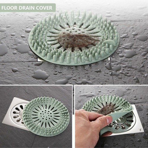 5PCS Drain Cover Hair Catcher Hair Stopper Shower For Bathroom Bathtub Sink USA - Picture 9 of 10