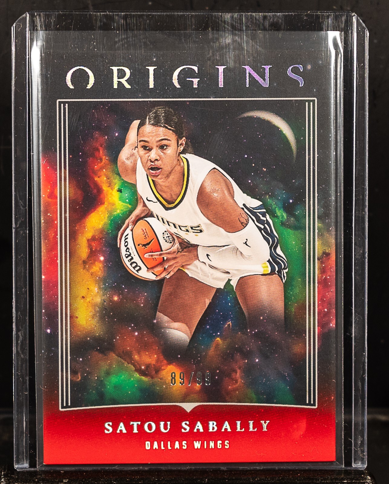 Satou Sabally 2024 Panini Origins WNBA Red 89/99 Wings