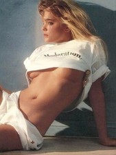 Camiseta Erika Eleniak Sexy 4x6 Imagen Estampado Celebridad