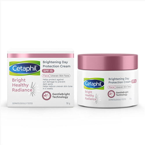Juego de 4 juegos de tóner limpiador para el cuidado de la piel Cetaphil Bright Healthy Radiance crema de día y noche - Imagen 2 de 5