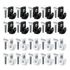 Stable Hanging Hooks Ceiling Screw Hooks 10pcs for Easy Installation In Any Room