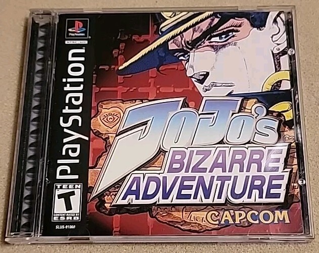 ジョジョ　ジョジョの奇妙な冒険　1999　B2　ポスター　CAPCOM　PS Jojo's Bizarre Adventure Heritage for the Future Capcom PS