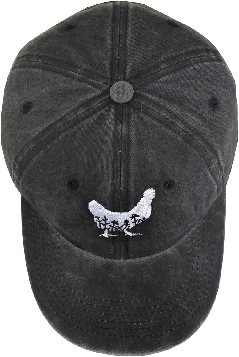 Fenmshairy Heartbeat Dog Lover Baseball Cap - Vintage Washed Cotton Adjustable Hat For Men & Women - View #12