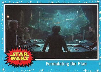 Formulating the Plan (#85) | 2017 Topps Journey to The Last Jedi | Casi nuevo - Imagen 1 de 1