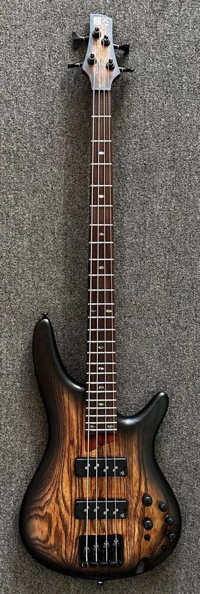 Ibanez Active 4 String Electric Bass Antique Brown Burst SR600E