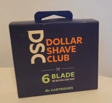 Dollar Shave Club 6-Blade Razor Refill Cartridges for an Extra Close Shave...