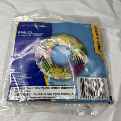 Anillo de natación inflable flotador Splash n Swim Sprinkle Pattern - Imagen 1 de 4