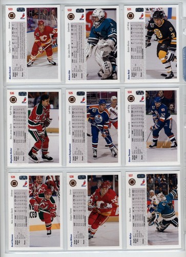 Hockey Upper Deck 1991-92 Cards Choose Upick from list (468-700) - Picture 145 of 451