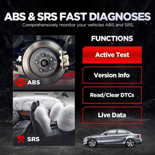 LAUNCH CRP123X/CR629 OBD2 Scanner ABS SRS Code Reader Engine Car Diagnostic Tool - Picture 14 of 29