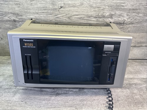 Panasonic W1505 Personal Processor vintage - NON TESTATO L6 - Foto 3 di 5