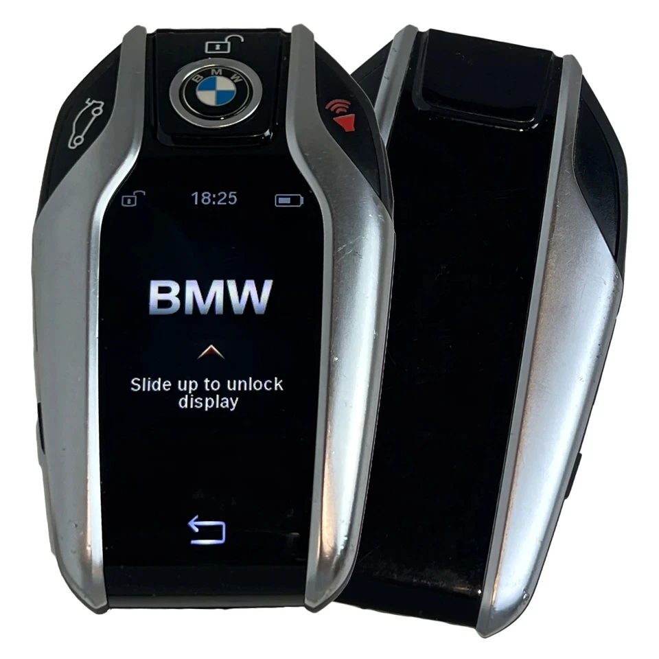 Original OEM BMW 16-19 740i 750i Pantalla LCD Pantalla Inteligente Llave Prox Control Remoto 5 Pero Foto 2 de 3