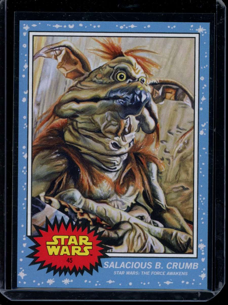 2019 Topps Star Wars Living Set #45 Salacious B. Crumb Base Card