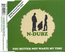 N-Dubz - You Better Not Waste My Time - Used CD - V7269z