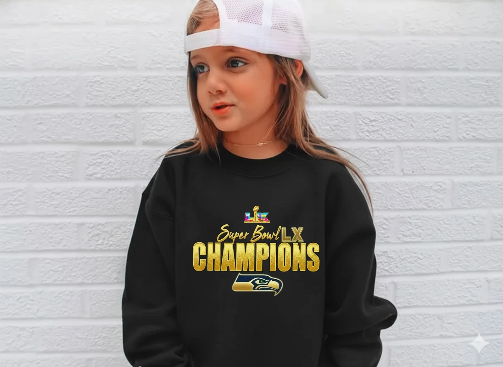 Seattle Seahawks 2025 2026 Super Bowl Champion Sweatshirt