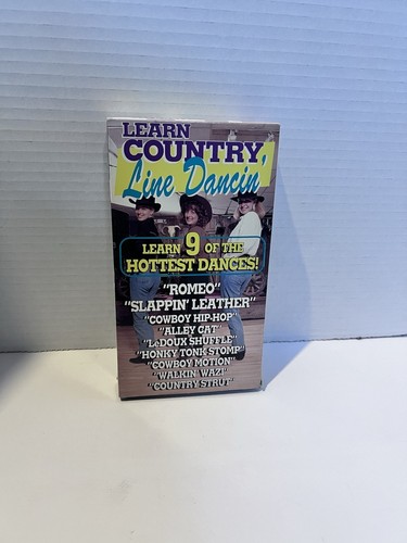1991 Slim & Easy / 1992 Learn Country Line Dancin’ VHS - Picture 2 of 4