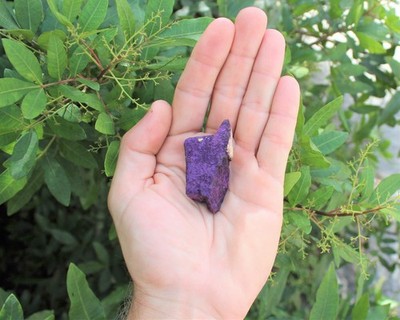 Purpurite Rough Natural Stones - Choose How Many Pieces (Raw Crystals)